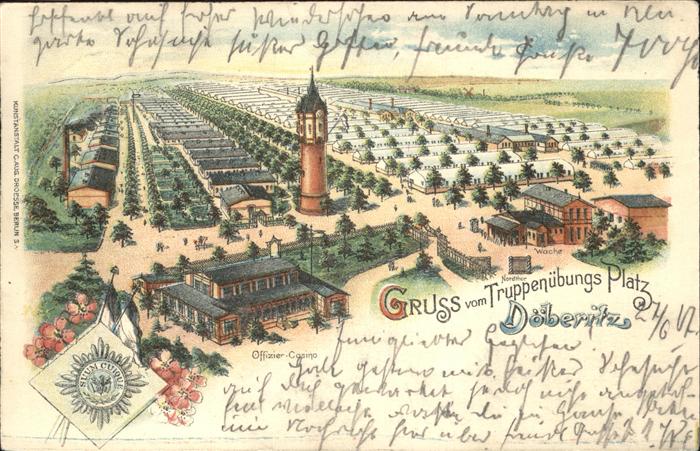 Doeberitz Truppenuebungsplatz Truppenübungsplatz mit Barackenlager