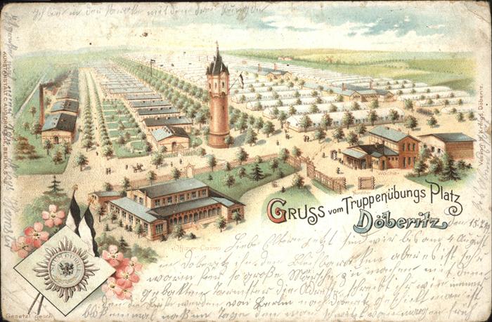 Doeberitz Truppenuebungsplatz Truppenübungsplatz mit Barackenlager