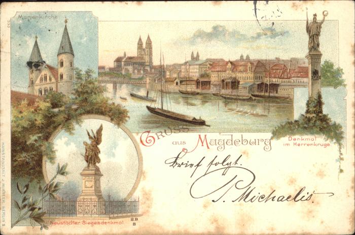 Magdeburg Neustädter Siegesdenkmal