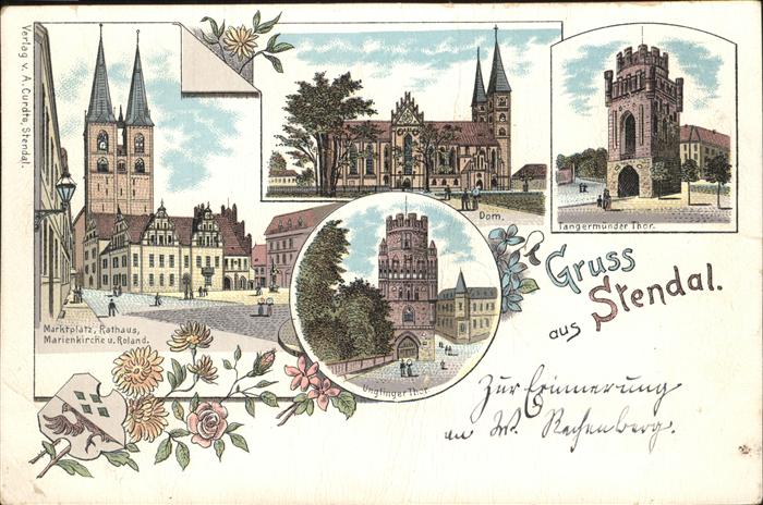 Stendal Tangermuende Thor u.uenglinger Thor