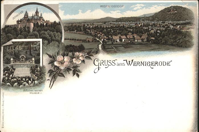 Wernigerode Harz Mit Schloss