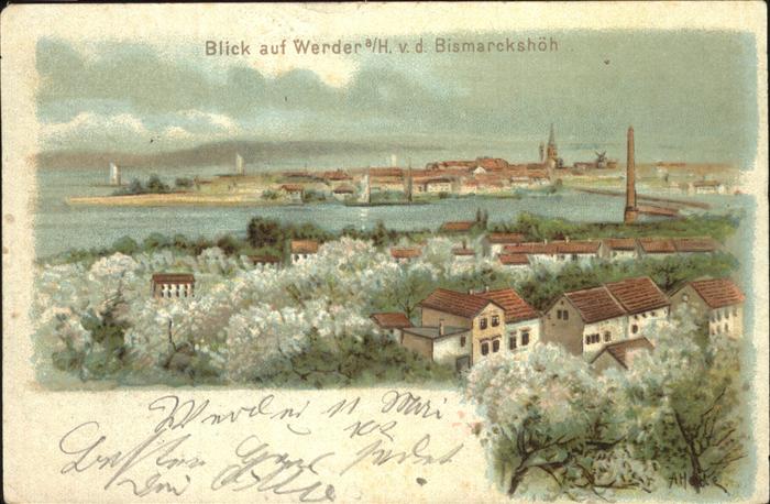 Werder Havel Blick von der Birsmarckshöh