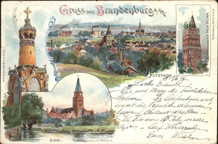 Brandenburg Havel Mit Dom