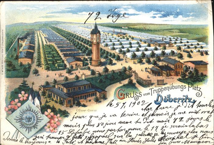 Doeberitz Truppenuebungsplatz Truppenübungsplatz mit Barackenlager