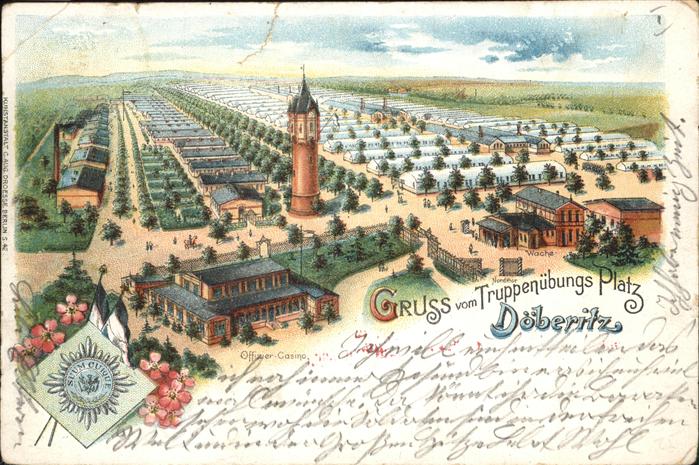 Doeberitz Truppenuebungsplatz Truppenübungsplatz mit Barackenlager