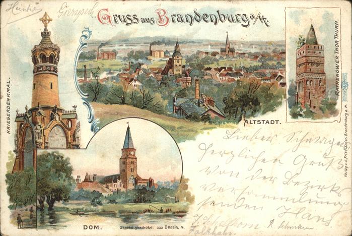 Brandenburg Havel Altstadt u.Dom