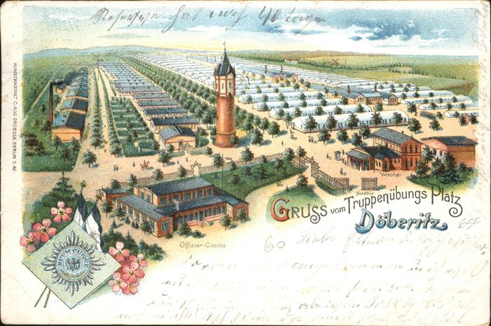 Doeberitz Truppenuebungsplatz Truppenübungsplatz mit Barackenlager
