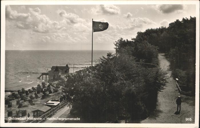 Koserow Ostseebad Usedom Hochuferpromenade