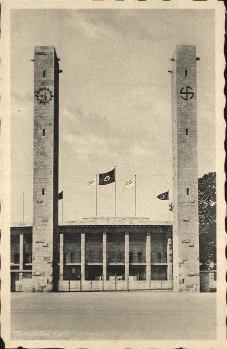 BERLIN  CITY Reichssportfeld (Olympisches Tor) NZ4