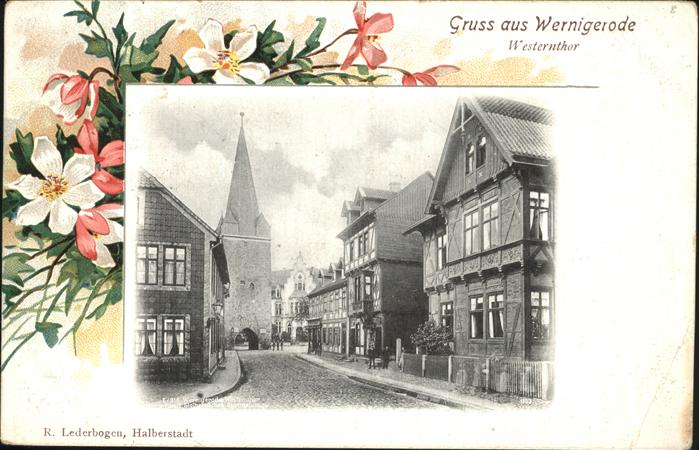 Wernigerode Harz Westernthor