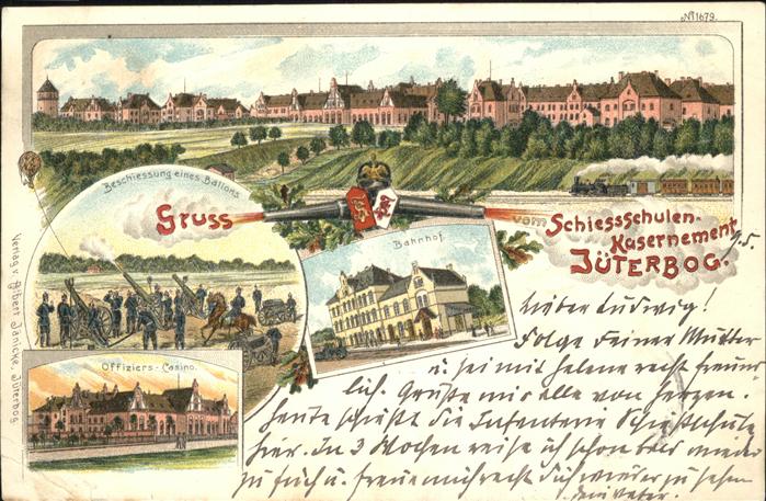 Jueterbog Schiessschulen mit Kaserne