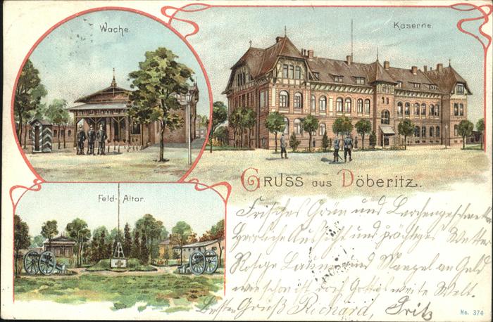 Doeberitz Truppenuebungsplatz Kaserne u.Wache