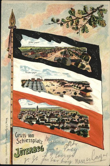 Jueterbog Truppenübungsplatz mit alter u.neuem Ba