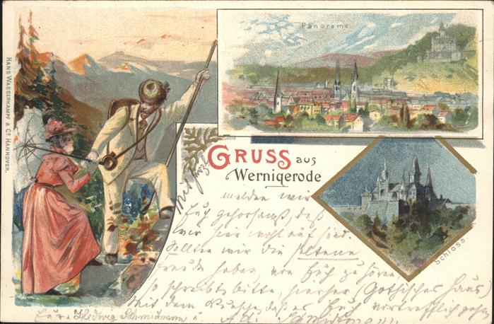 Wernigerode Harz Mit Schloss