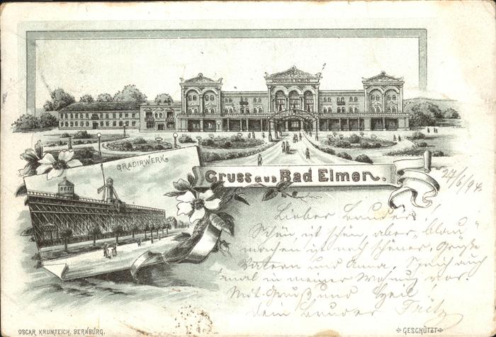 Bad Elmen Gradierwerk (1894)