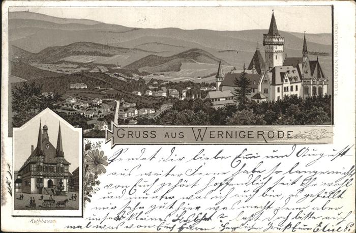 Wernigerode Harz Rathaus