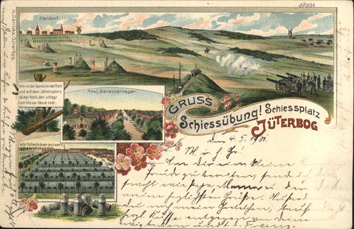 Jueterbog Schiessplatz u.Altes Barackenlager