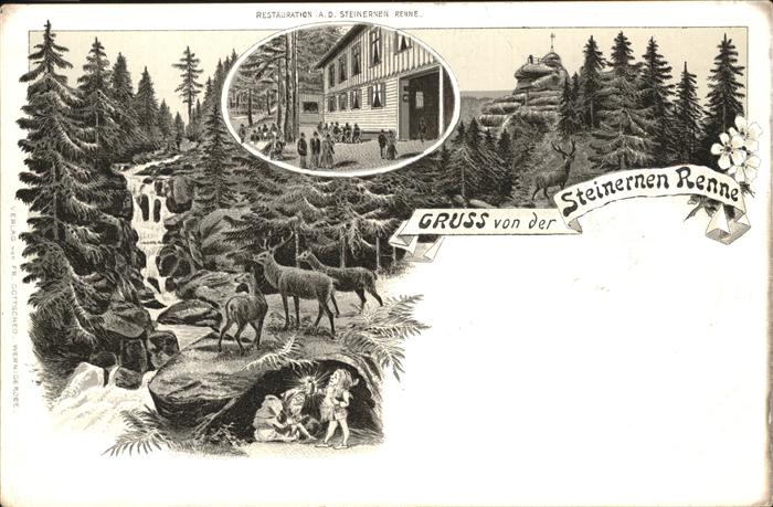 Wernigerode Harz Steinernen Renne