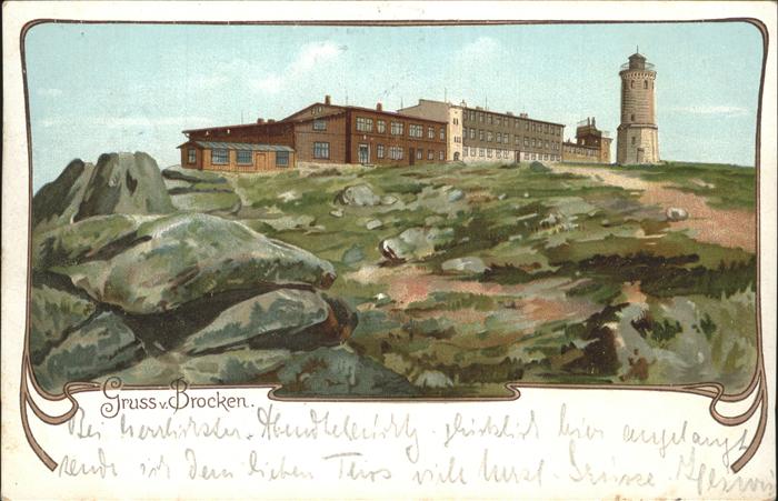 Brocken Harz Aussichtsturm