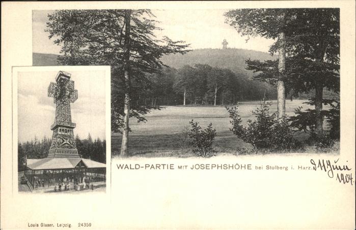 Stolberg Harz Wald-Partie Josephshöhe