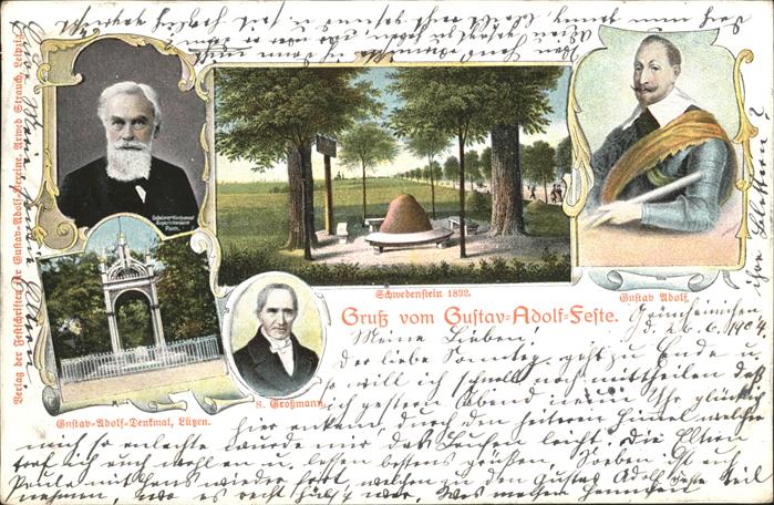 Luetzen Schwedenstein Gustav-Adolf-Denkmal