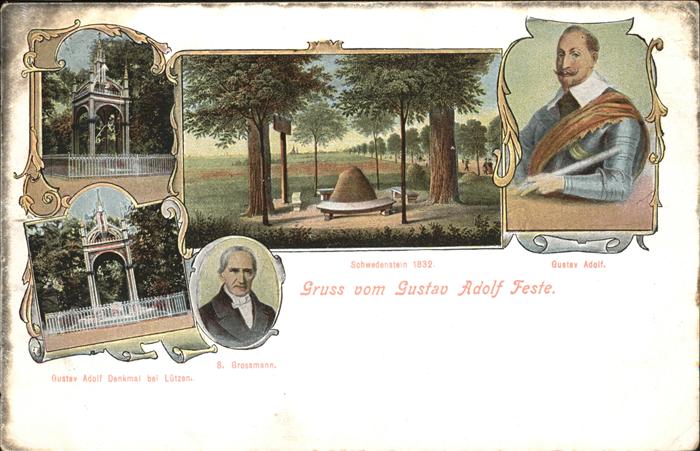 Luetzen Gustav Adolf Schwedenstein