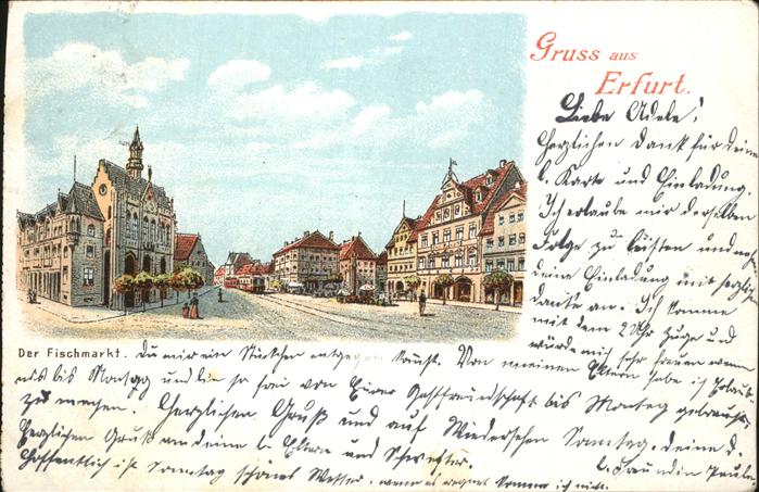 Erfurt Fischermarkt