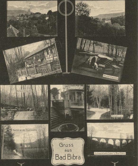 Bad Bibra Heylandsquelle Badehaus Schwesterquelle