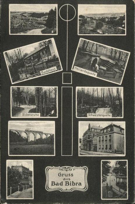 Bad Bibra Heilandsquelle Schwesterquelle Badehaus