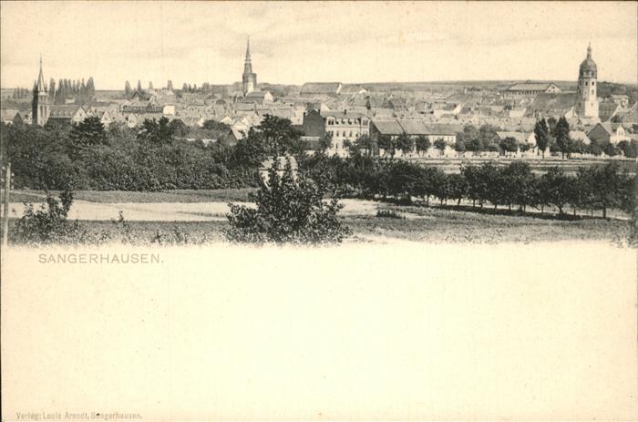 Sangerhausen Suedharz Stadt