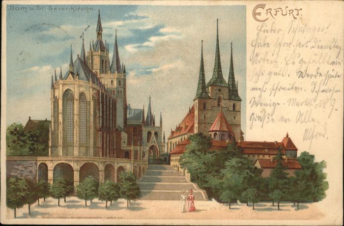 ERFURT  CITY Dom Severinkirche