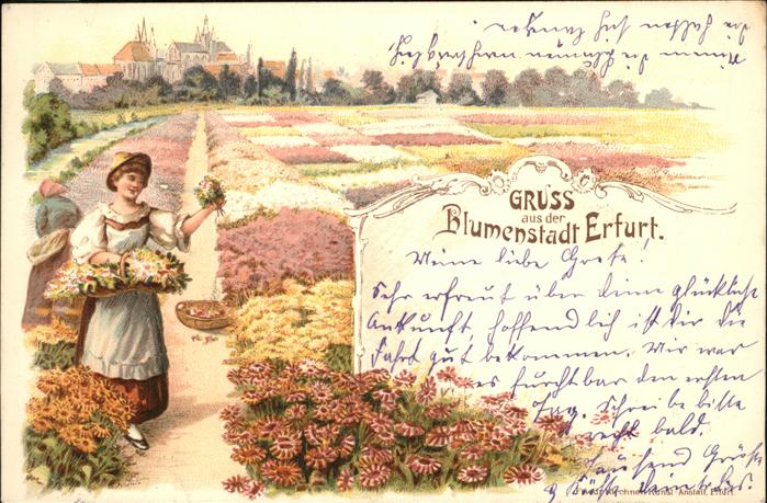 Erfurt Blumenstadt Tracht