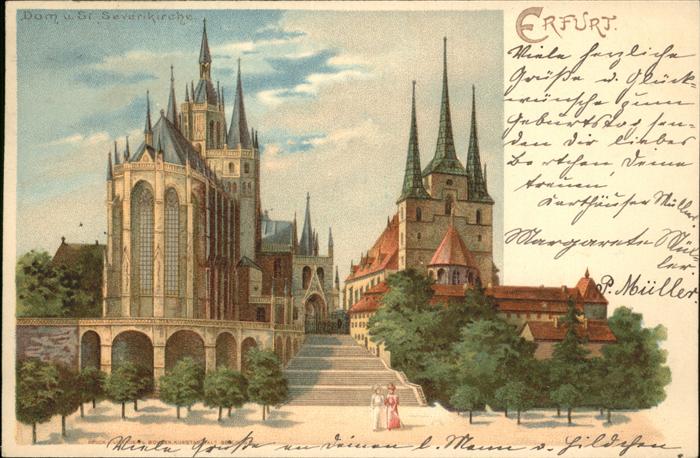 ERFURT  CITY Dom Severuskirche