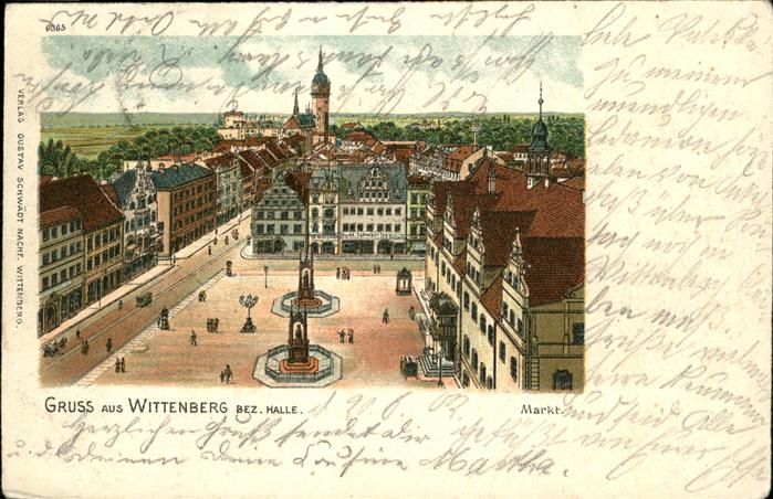 Wittenberg Lutherstadt Markt