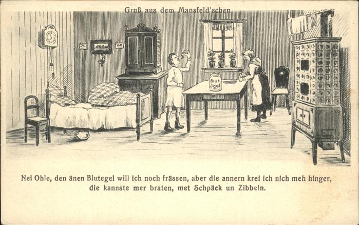 Helbra Theaterstück Mansfeldschen Zeichnung