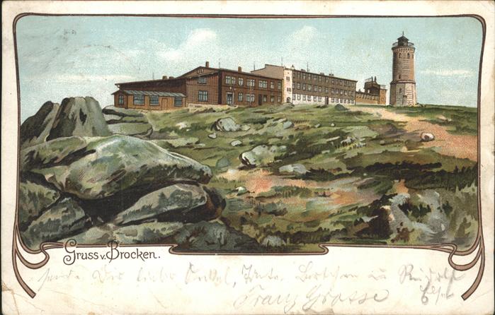 Brocken Harz Aussichtsturm