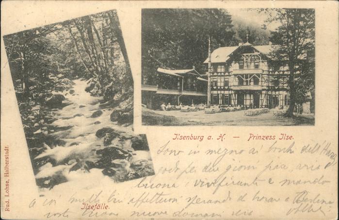 Ilsenburg Harz Prinzess Ilse Hotel Ilsefälle