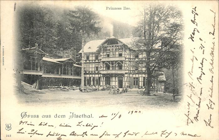 Ilsenburg Harz Ilsethal Prinzess Ilse