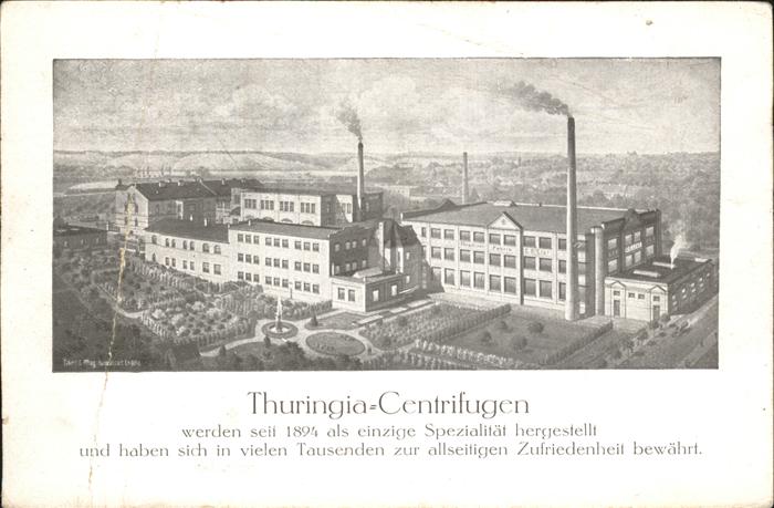 Naumburg Saale Thuringia-Centrifugen Fabrik