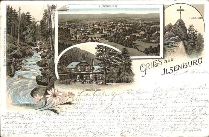 Ilsenburg Harz Ilsenstein Prinzess Ilse Ilsenfälle