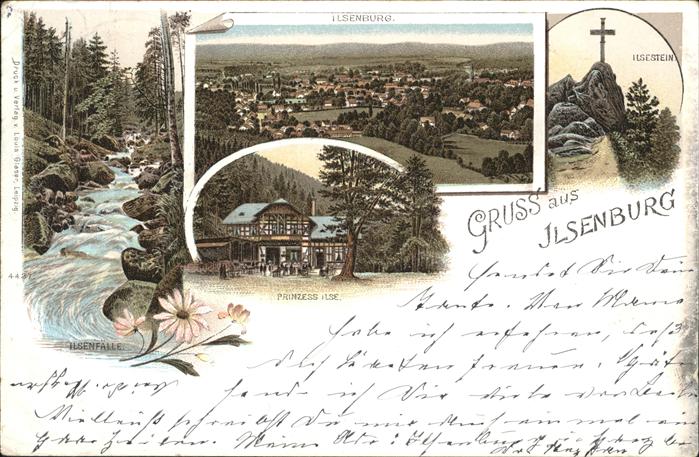 Ilsenburg Harz Ilsestein Ilsefaelle