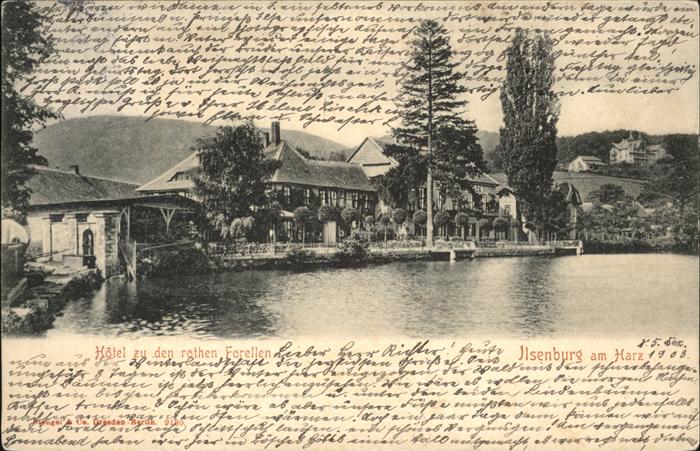 Ilsenburg Harz Hotel zu den rothen Forellen