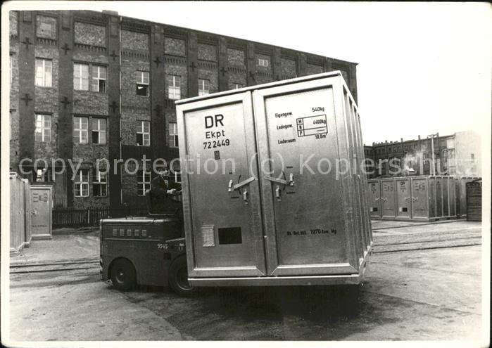 ZEITZ Sachsen-Anhalt Fabrikhof Gabelstapler