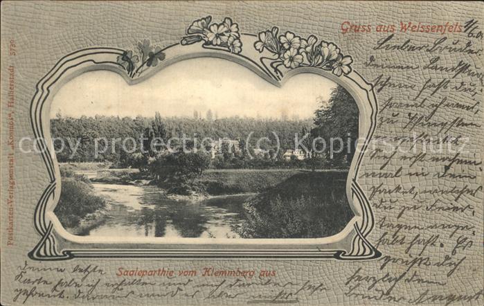 Weissenfels Saale Saaleparthie Klemmberg