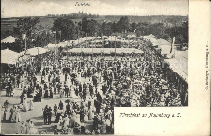 Naumburg Saale Kirschfest Festplatz