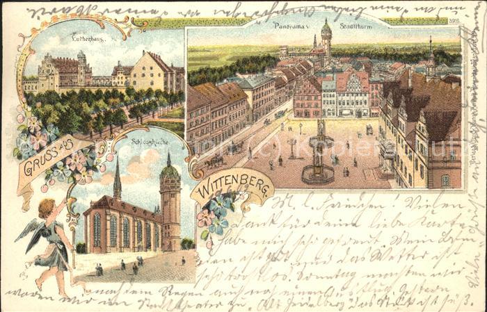 Wittenberg Lutherstadt Stadtthurm Lutherhaus