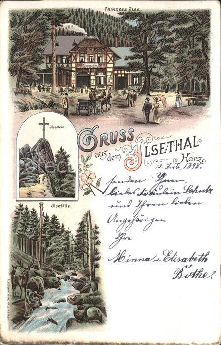 Ilsetal Harz Ilsethal Ilsefälle Prinzess Ilse