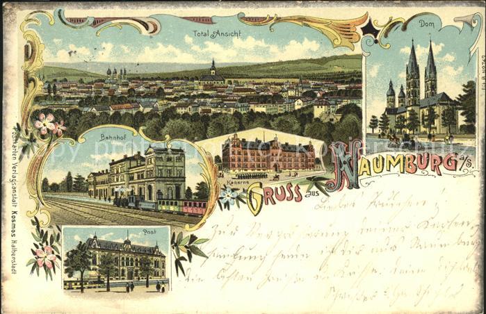 Naumburg Saale Bahnhof Post Dom