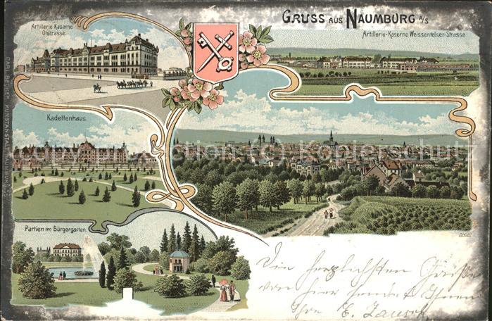 Naumburg Saale Artillerie Kaserne Bürgergarten