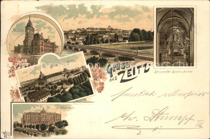 Zeitz Inneres Schlosskirche Stadtkirche